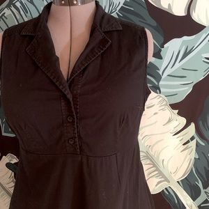 Collared smock dress